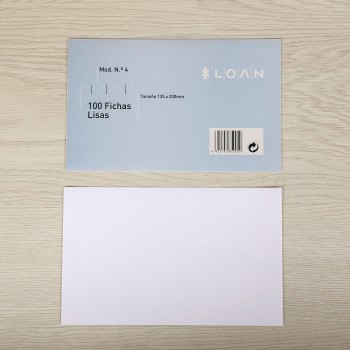 FICHAS LISAS Nº4 125X200 LOAN