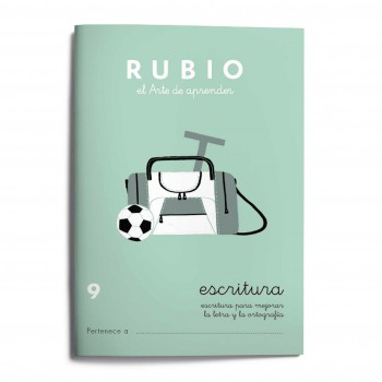 CUADERNO RUBIO ESCRITURA Nº9