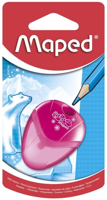 BLÍSTER SACAPUNTAS CON DEPÓSITO SIMPLE IGLOO MAPED
