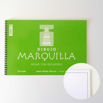 BLOC DIBUJO Fº MARQUILLA RECUADRO ZORRILLA 151