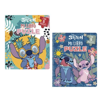 LIBRO A5 STITCH PUZLE SALDAÑA LD1043