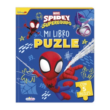 LIBRO A5 SPIDEY PUZLE SALDAÑA LD1042