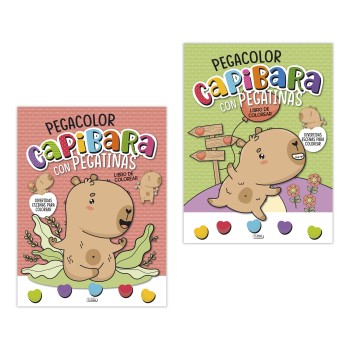 LIBRO PEGACOLOR CAPIBARA SALDAÑA CAD249
