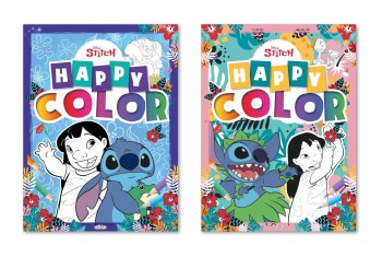 LIBRO HAPPY COLOR STITCH SALDAÑA LD1023