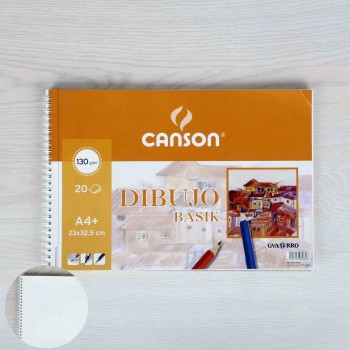 BLOC DIBUJO A4+ LISO 130GR CANSON *
