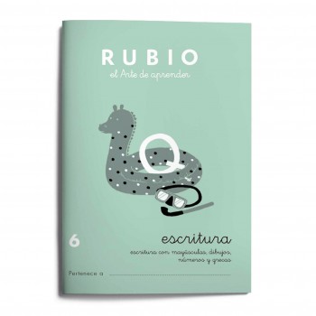 CUADERNO RUBIO ESCRITURA Nº6