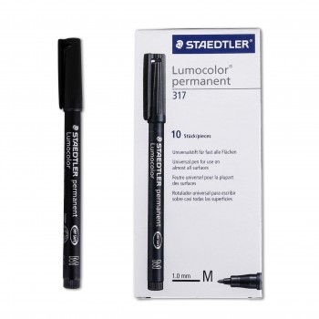 ROTULADOR LUMOCOLOR 317 M NEGRO STAEDTLER