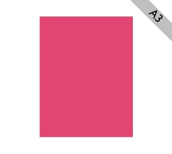 CARTULINA A3 FUCSIA