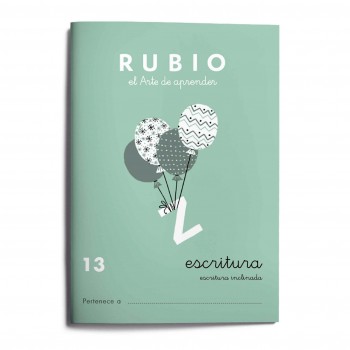 CUADERNO RUBIO ESCRITURA Nº13