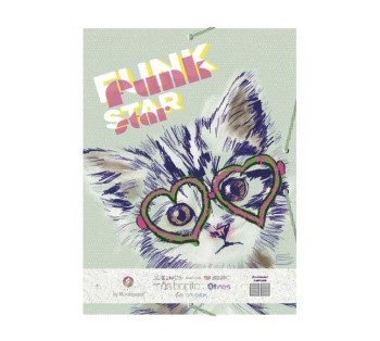 CARPETA Fº T.EXTRA. 3 SOLOPAS GOMILLA FUNK STAR COLECCIÓN ANIMUSIK TACMUN