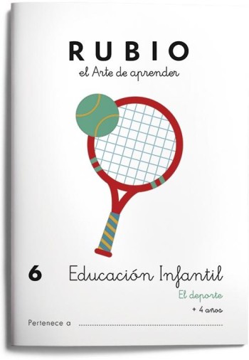 CUADERNO RUBIO EDUCACIÓN INFANTIL Nº6
