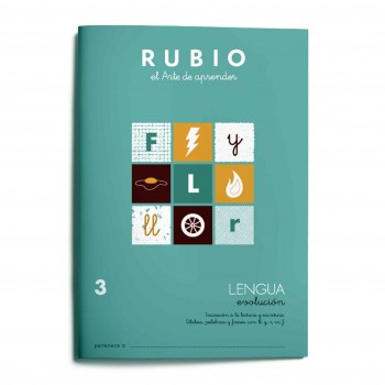 CUADERNO RUBIO LENGUA Nº3