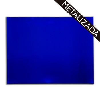 CARTULINA 50X65 METALIZADA AZUL SADIPAL