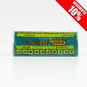 PLASTILINA 71 VERDE OSCURO JOVI