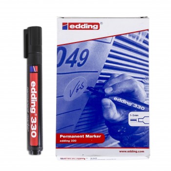 ROTULADOR 330 NEGRO 1 EDDING