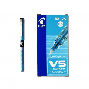 BOLÍGRAFO V5 TURQUESA PILOT