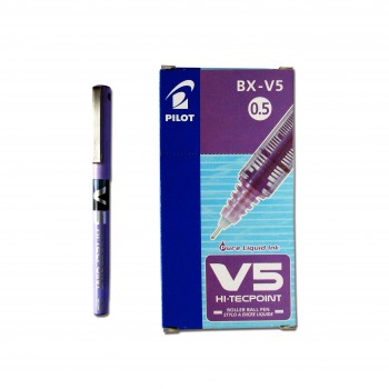 BOLÍGRAFO V5 VIOLETA PILOT