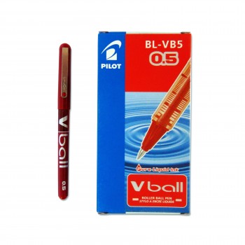 BOLÍGRAFO VBALL 0.5 ROJO PILOT