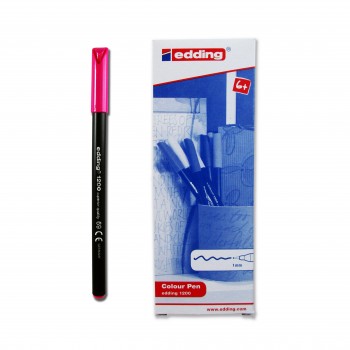 ROTULADOR 1200 ROSA FLUORESCENTE 69 EDDING
