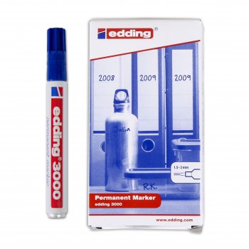 ROTULADOR 3000 AZUL 3 EDDING