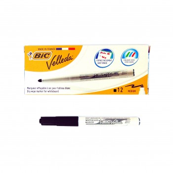 ROTULADOR VELLEDA NEGRO BIC