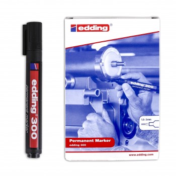 ROTULADOR 300 NEGRO 1 EDDING