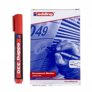 ROTULADOR 330 ROJO 2 EDDING