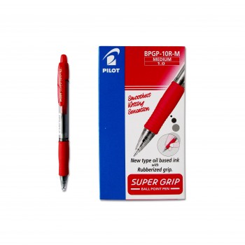 BOLÍGRAFO SUPERGRIP ROJO PILOT