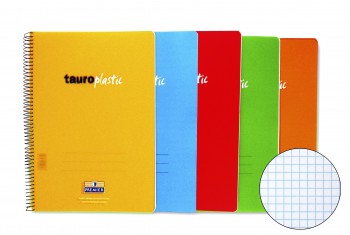BLOC Fº T/PLASTICO CUADRO 4MM 90GR TAUROPLASTIC ZORRILLA