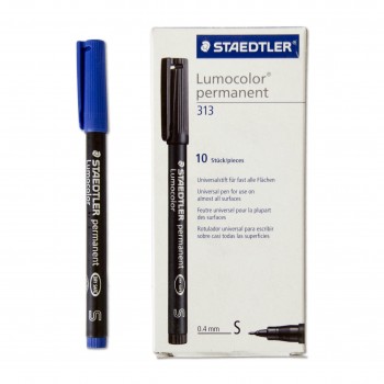 ROTULADOR LUMOCOLOR 313 S AZUL STAEDTLER