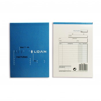 TALONARIO 8º FACTURAS LOAN T46