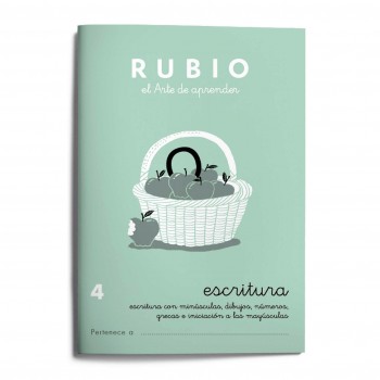 CUADERNO RUBIO ESCRITURA Nº4