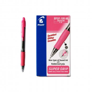 BOLÍGRAFO SUPERGRIP ROSA PILOT